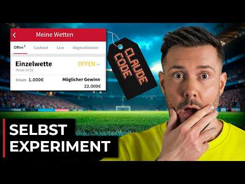 KI Sportwetten: Mit Claude Code gegen die Buchmacher